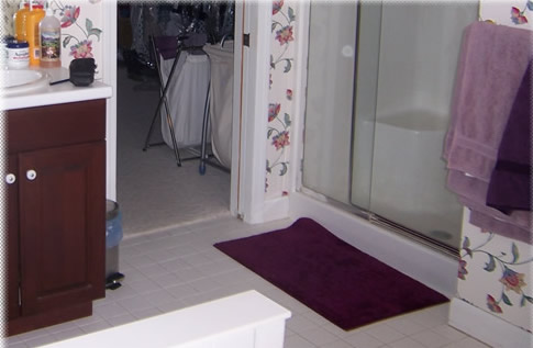 old tile floor