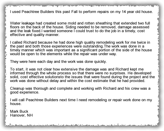 Buck Siding Repair