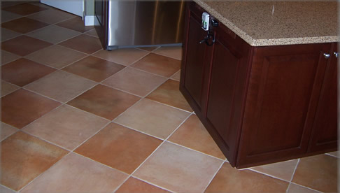 new tile floor
