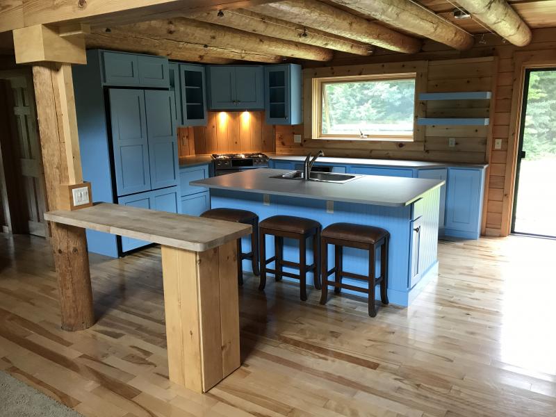 Remodel Log Cabin Kitchen