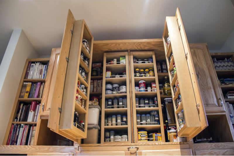 Custom Pantry Storage in Vermont